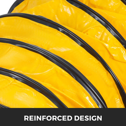 25FT PVC flexibele slangslang voor afzuigventilator 12 inch met een tas