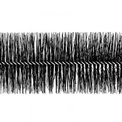 VEVOR dakgootbeschermerborstel met 38" lange borstelharen, 11 cm (diameter), dakgootborstel, bladbescherming, past op 1/2" dakgoten, dakgootborstel gemaakt van gegalvaniseerd staaldraad