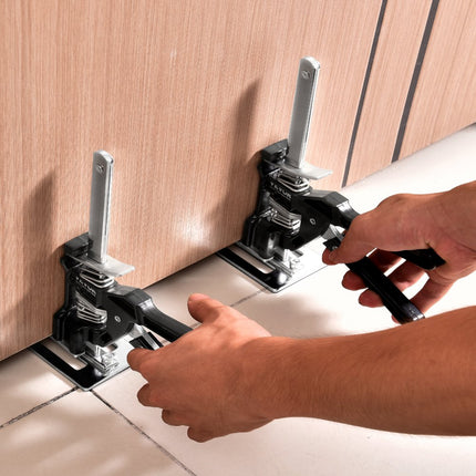 VEVOR Arm handgereedschap Arbeidsbesparende lifter 120 mm hefhoogte 2 stuks Handhefgereedschap Keramische tegelhoogteregelaar, 200 x 60 x 260 mm Multifunctioneel handhefgereedschap Handlifter Kabinethandlifter