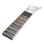 VEVOR goudwaspan goudpanset 22,86 x 127 cm aluminium goudpan voor goudpannen goudpan voor nuggetmijnkuip goudpan zandgoudwinning handmatig goudwassysteem graven