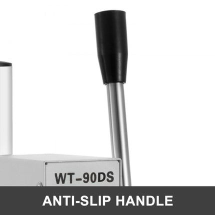 Foliedruk Embossing Machine 10x13cm Hot Stamping RVS Bronzing Machine voor PVC Leer Papier