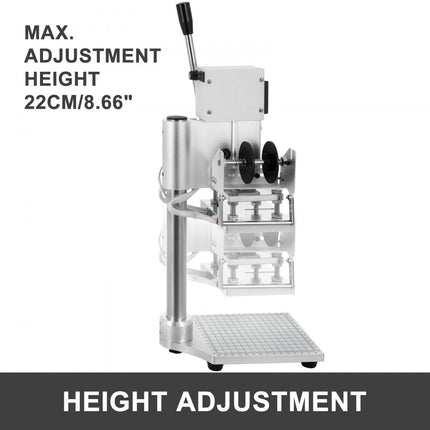 Foliedruk Embossing Machine 10x13cm Hot Stamping RVS Bronzing Machine voor PVC Leer Papier