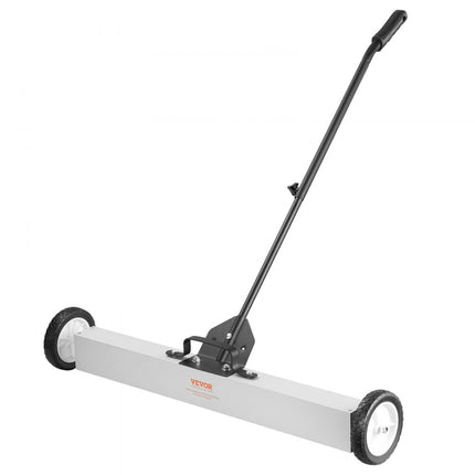VEVOR magnetische bezem magnetische veegmachine 77-113 cm, magnetische veegmachine magnetische magnetische bezem magnetische bezem magnetische lifter 24,9 kg magnetische kracht magnetische spanenverzamelaar vloerveger veegmachine