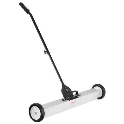 VEVOR magnetische bezem magnetische veegmachine 77-113 cm, magnetische veegmachine magnetische magnetische bezem magnetische bezem magnetische lifter 24,9 kg magnetische kracht magnetische spanenverzamelaar vloerveger veegmachine