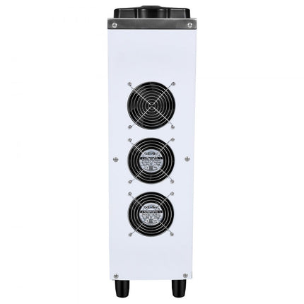 VEVOR Commerciële ijsmachine, 10 l/u vermogen, 900 W, zachte ijsmachine met enkele smaak, aanrecht, met 4 l trechter, 1,6 l cilinder, LCD-scherm, voorkoeling