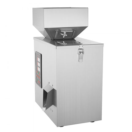 VEVOR Poedervulmachine 0,002-0,22 lbs / 1-100 g Automatische intelligente deeltjesweegvulmachine Flessenzak Poedervuller Deeltjesdispenser voor theezaden, granen, poeder, meel, bonen, glitter