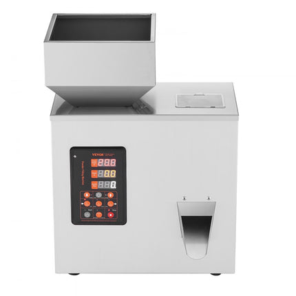 VEVOR Poedervulmachine 0,002-0,22 lbs / 1-100 g Automatische intelligente deeltjesweegvulmachine Flessenzak Poedervuller Deeltjesdispenser voor theezaden, granen, poeder, meel, bonen, glitter