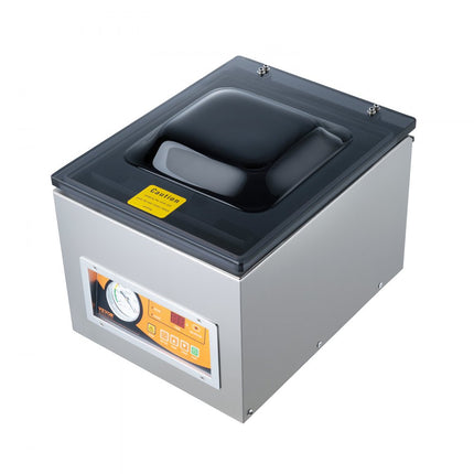VEVOR kamervacuümapparaat 260 W vacuümapparaat voor vochtige voedingsmiddelen, vleesmarinades etc. compact formaat met 26 cm seallengte toepassing in particuliere keukens en commerciële ruimtes