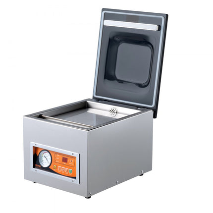 VEVOR kamervacuümapparaat 260 W vacuümapparaat voor vochtige voedingsmiddelen, vleesmarinades etc. compact formaat met 26 cm seallengte toepassing in particuliere keukens en commerciële ruimtes