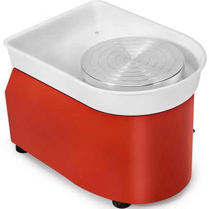 VEVOR 280W Pottenbakkersschijf Keramische Machine 25cm Elektrische Aardewerk Wiel Machine Klei Spons Gereedschap Set Mini Merk