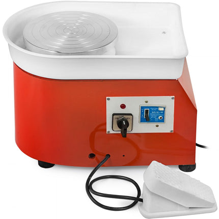 VEVOR 280W Pottenbakkersschijf Keramische Machine 25cm Elektrische Aardewerk Wiel Machine Klei Spons Gereedschap Set Mini Merk