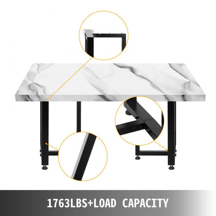 VEVOR Tafelpoot Tafelpoten Metalen tafelpoten Eettafelpoten 40cm Hoogte T-vorm Bureaupoten Set van 2 Rustiek