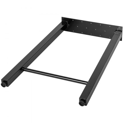 VEVOR Tagelpoten Tafelpoot Metalen tafelpoten Eettafelpoten 72cm hoog Trapeziumvormige bureaupoten 2st