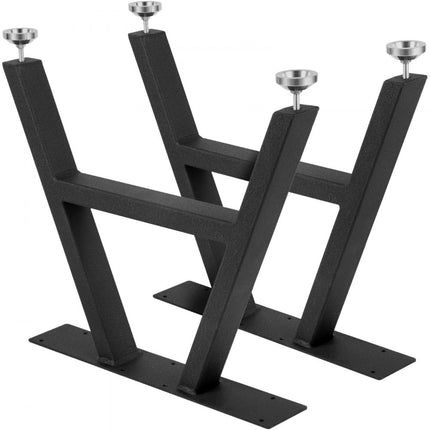 VEVOR tafelpoten tafellopers tafelframe tafelonderstel 40,6x45,6cm, A-vormig set van 2