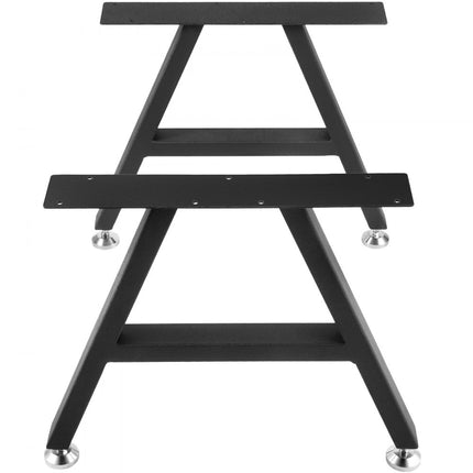 VEVOR tafelpoten tafellopers tafelframe tafelonderstel 40,6x45,6cm, A-vormig set van 2