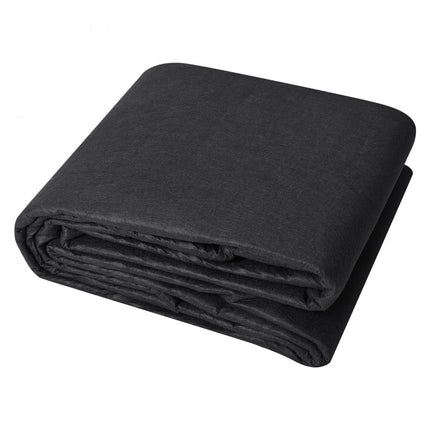 VEVOR onkruidvlies 3,0 x 30,5 m tuinvlies 271 g/㎡ onkruidwerend vloerdoekvlies treksterkte 160 N (lengterichting) 170 N (breedte) onkruiddoek onkruidvlies onkruidfolie bedvlies