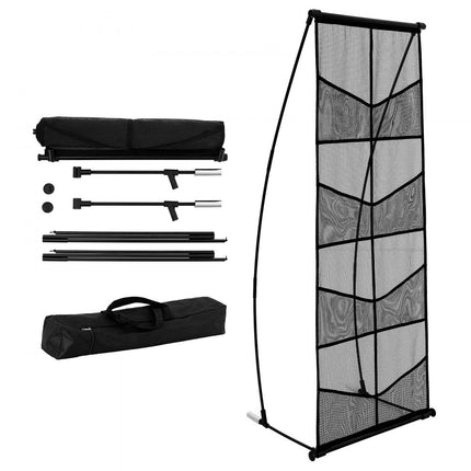 VEVOR brochurestandaard netliteratuurstandaard Folderstandaard met 4 niveaus