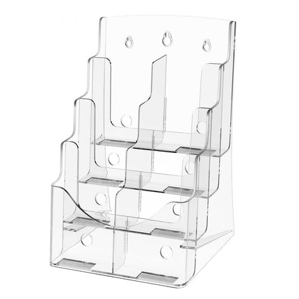 VEVOR brochurehouder van acryl, brochurestandaard, tafelstandaard, 8 vakken