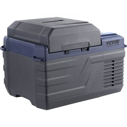 VEVOR draagbare autokoelkast met vriesvak, 12 liter, autokoelbox met enkele zone, reizen