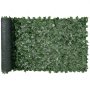 VEVOR kunsthaag 249 x 99 cm klimopblad privacyscherm zijde stof bladeren PE drager kunststof frame materiaal privacyscherm met bladeren plantenmuur hek ideaal voor tuin terras balkon
