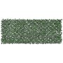 VEVOR privacyhek klimop, 99x249cm, kunstgroen scherm, groene klimopomheining met versterkte verbinding, kunsthagen met wijnbladeren, decoratie voor tuin, tuin, balkon, terrasdecoratie