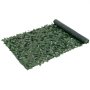 VEVOR privacyhek 99x249cm kunstgroen privacy klimopschutting met gaasachterwand en verstevigde verbinding kunsthagen met wijnbladeren als decoratie voor tuin en erf