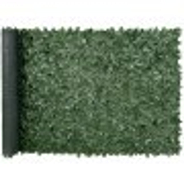 VEVOR Ivy Privacy Hek 1,5m x 3m Kunstmatig Scherm Groene Klimop Hek met Mesh Achterkant en Versterkte Verbinding Kunsthagen met Wijnbladeren voor Tuin Tuin Balkon
