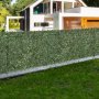 VEVOR klimop privacyhek 1500 x 2490 mm plantenmuur groene klimop hek met versterkte verbinding kunsthagen met wijnbladeren als decoratie voor tuin, erf en terras