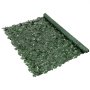 VEVOR klimop privacyhek 1500 x 2490 mm plantenmuur groene klimop hek met versterkte verbinding kunsthagen met wijnbladeren als decoratie voor tuin, erf en terras