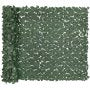 VEVOR klimop privacyhek 1500 x 2490 mm plantenmuur groene klimop hek met versterkte verbinding kunsthagen met wijnbladeren als decoratie voor tuin, erf en terras
