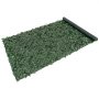 VEVOR Klimop Privacyhek 1500 x 4010 mm Privacyscherm Klimophek met gaasrug en versterkte verbinding Kunsthagen met wijnbladeren als decoratie voor tuin, tuin, balkon
