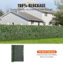 VEVOR Klimop-privacyscherm 2440 x 1830 mm Kunstmatig privacyscherm Klimopscherm met versterkte verbinding Kunsthagen met wijnbladeren als decoratie voor tuin, tuin, balkon of terras