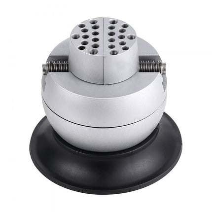 VEVOR Sieraden Ball Vice Graveergereedschap 78 mm Kogeldiameter, Sieraden Ball Vice Graveren 54 mm Maximale opening Professionele Ball Vice Tool Verchroomd