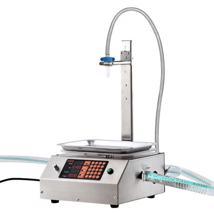 VEVOR vloeistofvulmachine, 30-15000 g weegcapaciteit, automatische flessenvulmachine, bottelmachine, digitale bediening voor melk, water, olie, wijn, dranken, wasmiddelen, shampoo (enkel