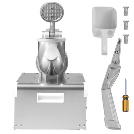 VEVOR Ijsbrekers Ice Crusher Ice Shaver Ice Shaver 300kg/h Rvs Ice Crusher 300W 575x310x480mm Energiebesparende Fabrikant met Plastic Shell & 4 Blades