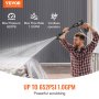 VEVOR accu-hogedrukreiniger, borstelloze waterdrukreiniger, spuitpistool, hogedrukreinigerpistool (21 V, 50 bar, voor mobiel reinigen en bewateren, 3,5 l/min, inclusief accessoires, 0°~40° mondstuk)