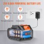 VEVOR accu-hogedrukreiniger, draadloze waterdrukreiniger, spuitpistool, hogedrukreinigerpistool (250W 21V, 50bar, voor mobiele reiniging en irrigatie, 4L/min, incl. accessoires, oplader)