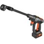 VEVOR accu-hogedrukreiniger, draadloze waterdrukreiniger, spuitpistool, hogedrukreinigerpistool (250W 21V, 50bar, voor mobiele reiniging en irrigatie, 4L/min, incl. accessoires, oplader)