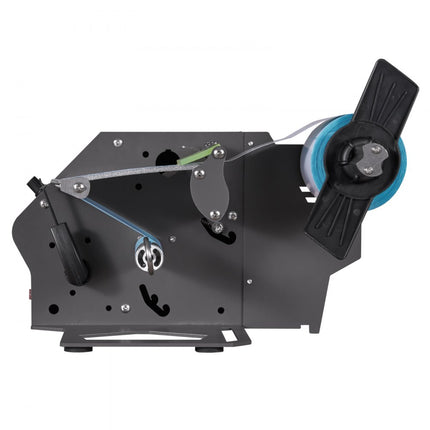 VEVOR Automatische labeldispenser, breedte 5-115 mm, lengte> 5 mm, labelstripper, labelscheidingsmachine, labelapplicator met continue snelheidsaanpassing, 24V koperen spoelmotor