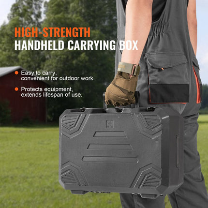 VEVOR accuschaafmachine 20V 800W handschaafmachine 82 mm breedteschaafmachine 2 mm schaafdiepte elektrische schaafmachine 16000 tpm eenhandschaafmachine met HSS-messen en dubbel stofafvoersysteem Hobekl handschaafmachine