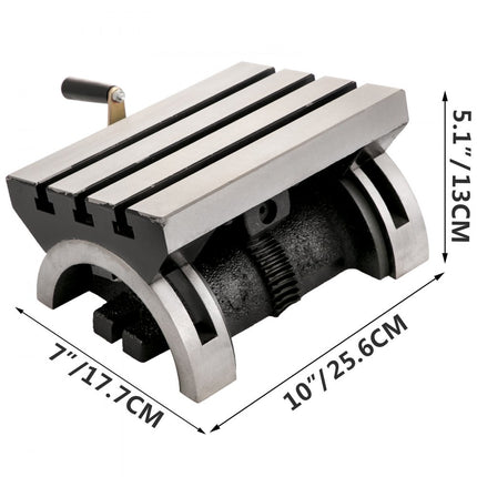 Kruistafel Freestafel Coördinatentafel Boortafel Freesbankschroef 250x180x133mm