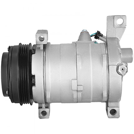 VEVOR AC-compressor 78363 Aircocompressor vooraan Aircocompressor voor 2000-2014 Cadillac Chevy GMC Hummer 4.8L 5.3L 5.7L 6.0L 6.2L 8.1 (voor 2000-2014 Chevy)