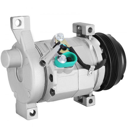 VEVOR AC-compressor 78363 Aircocompressor vooraan Aircocompressor voor 2000-2014 Cadillac Chevy GMC Hummer 4.8L 5.3L 5.7L 6.0L 6.2L 8.1 (voor 2000-2014 Chevy)