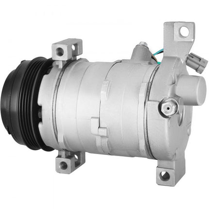 VEVOR AC-compressor 78363 Aircocompressor vooraan Aircocompressor voor 2000-2014 Cadillac Chevy GMC Hummer 4.8L 5.3L 5.7L 6.0L 6.2L 8.1 (voor 2000-2014 Chevy)