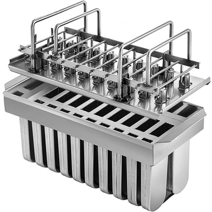 VEVOR IJsvormen DIY ijslollyvormen 20 stuks 98 ml roestvrij staal 304 ijslolly's