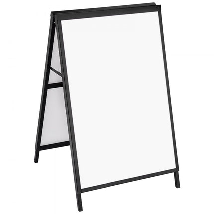 VEVOR stoepbord promenadebord 61 x 91 cm posterstandaard Q235 stalen posterstandaard met frame reclamebord loopbrugbord voor restaurant, bar, café, bedrijf etc.