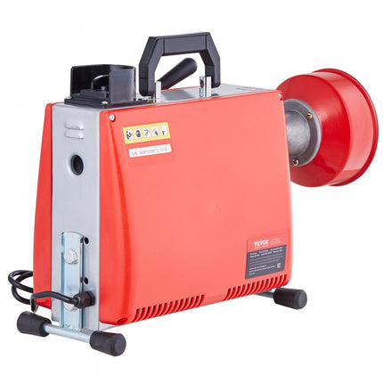 VEVOR 250W pijpreinigingsmachine pijpreinigingsapparaat 20mx15,8mm/4,6mx9,5mm