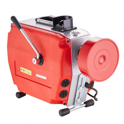 VEVOR pijpreinigingsmachine pijpreinigingsapparaat handmatig 36,6mx22mm/5,5mx9,5mm