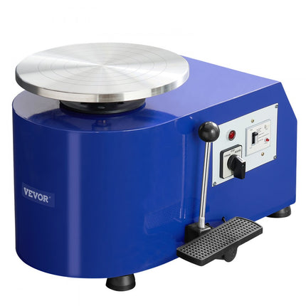 VEVOR Aardewerk Wiel pottenbakkersschijf keramische wielmachine 350 W elektrische pottenbakkersschijfmachine 28 cm 300 tpm pottenbakkersschijfmachine