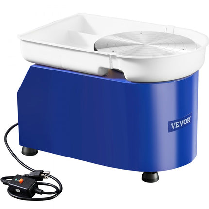 VEVOR Pottenbakkersschijf Aardewerk Wiel Keramische Wiel Machine 450W Elektrische Aardewerk Wiel Machine 28 cm 300 Rpm Aardewerk Wiel Machine